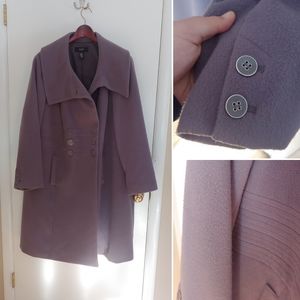 24W Alfani grey car coat